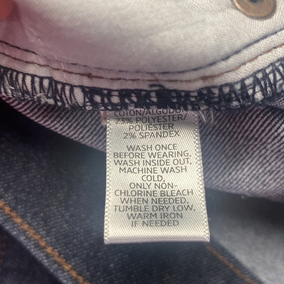 Ann Taylor loft modern skinny dark wash jeans size 25/0 - Picture 7 of 7